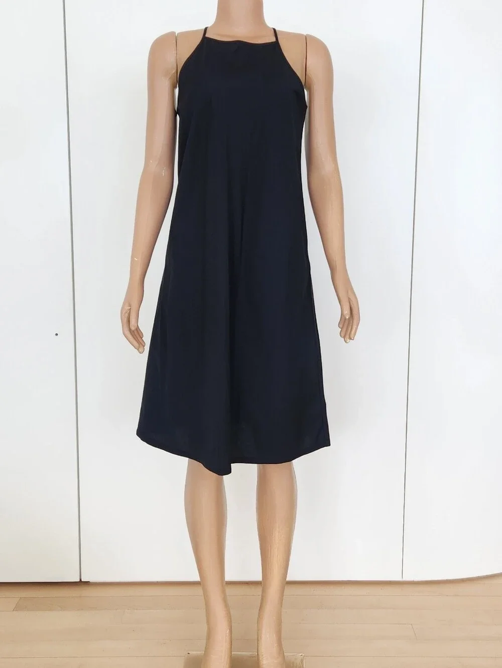 Black Cotton Slip